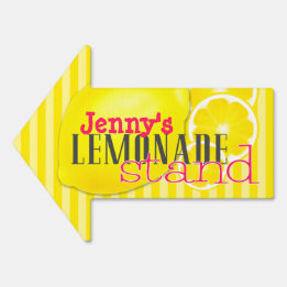 Lemonade Stand Yard Sign Gartenschild