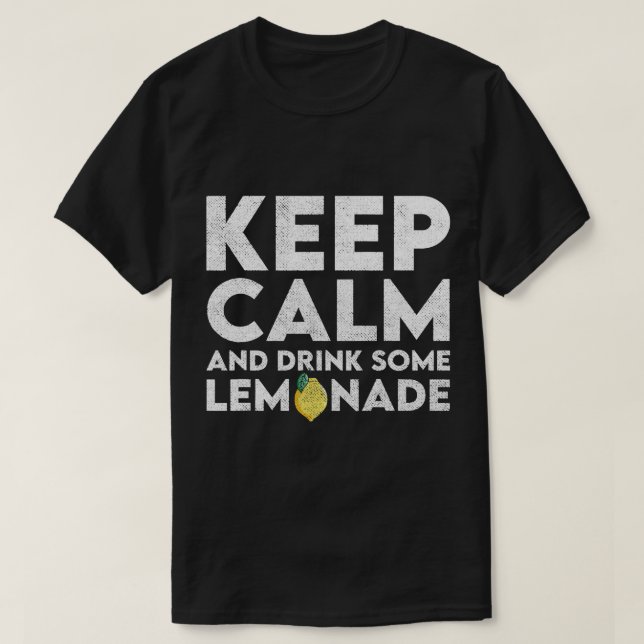 Lemonade Summer Lemon Drink behalten T-Shirt (Design vorne)