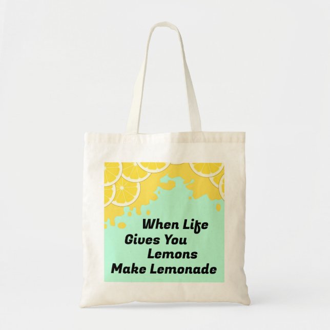 Lemonade Tote Bag Tragetasche (Vorne)