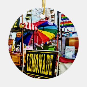 Lemonade und Snow Cones auf der Messe Keramik Ornament