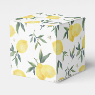 Lemonade (White Lemon Pattern) herstellen - Gesich Geschenkschachtel