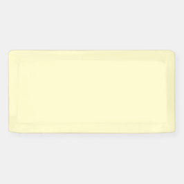 Lemonade Yellow Solid Color | Klassisches Elegant Banner