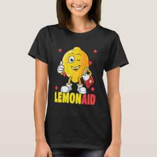 Lemonaid Lustiger Medizinischer Erste-Hilfe-Kranke T-Shirt