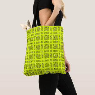 Lemongelbes geometrisches Muster