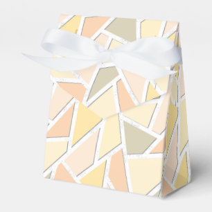 Lemongelbes Mosaikmuster Geschenkschachtel