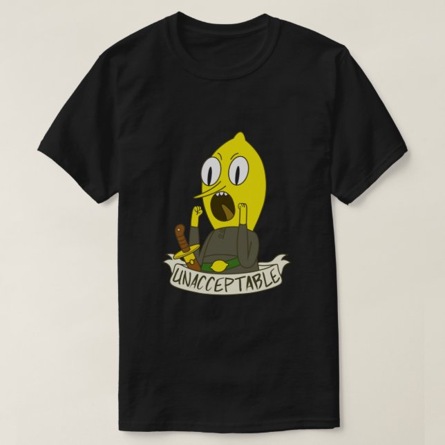 Lemongrab T-Shirt (Design vorne)