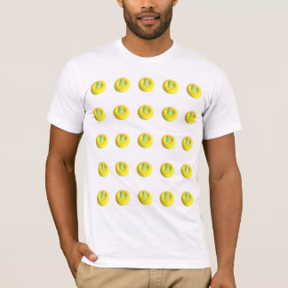 Lemonische Muster mit Logoworten T-Shirt