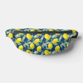LEMONOBST IN LÄNDERBLAUE BAUCHTASCHE