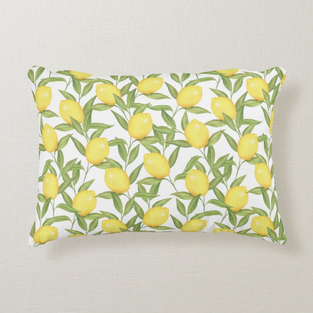 Lemons Accent Pillow Dekokissen (Vorderseite)