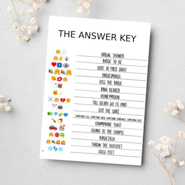 Lemons Blossom Doppelseitiges Brautparty Spiel (Von Creator hochgeladen)