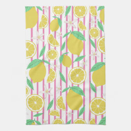 Lemons Blume Lemonade Strickmuster Geschirrtuch