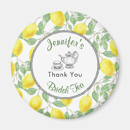 Lemons Branch and Tea Brautparty Vielen Dank Magnet