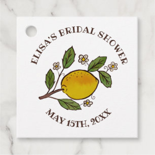 Lemons BRAUTPARTY Rustikales CUSTOM Geschenkanhänger