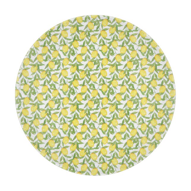 Lemons Cutting Board Schneidebrett (Vorderseite)