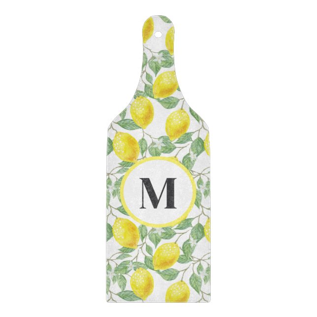 Lemons Glass Schneidebrett (Vorderseite)