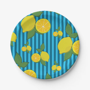 Lemons Illustration Pappteller