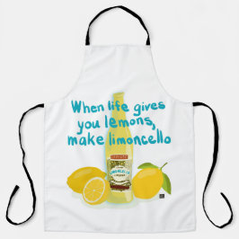 Lemons & Limoncello Acrylic Tray Schürze