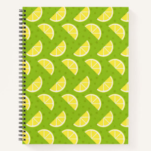 Lemons Muster Notizbuch