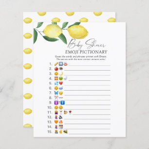 Lemons pattern - Emoji picicgame