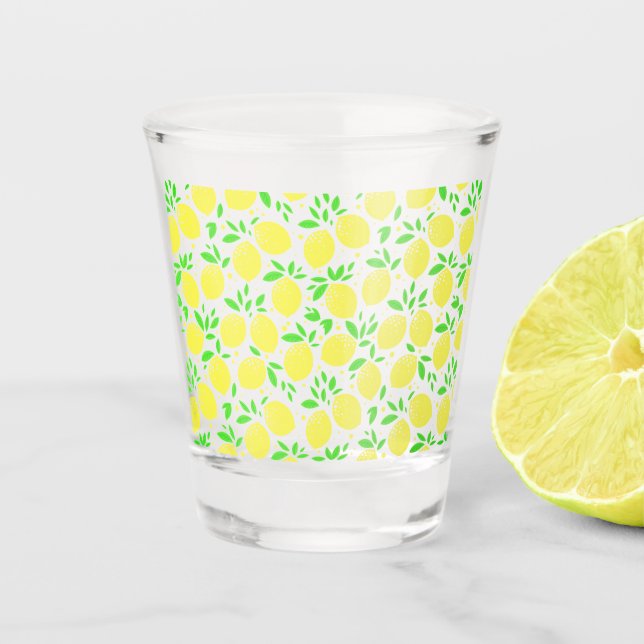 Lemons Shot Glass Schnapsglas (Vorderseite)