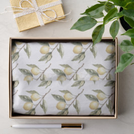 Lemons Sicily Birthday Seidenpapier