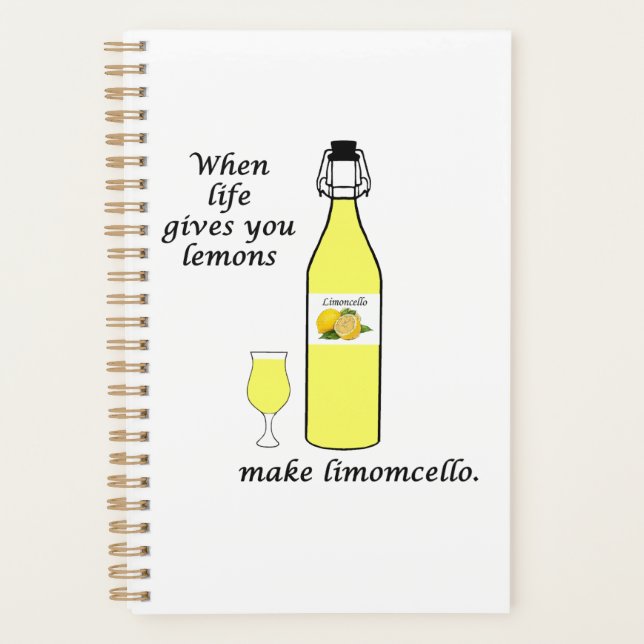 Lemons to Limoncello Planer (Vorderseite)