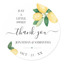 Lemons Wedding Brautparty Vielen Dank