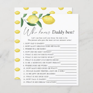 Lemons - Wer kennt Daddy best game