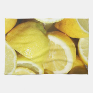 Lemons Yellow Geschirrtuch