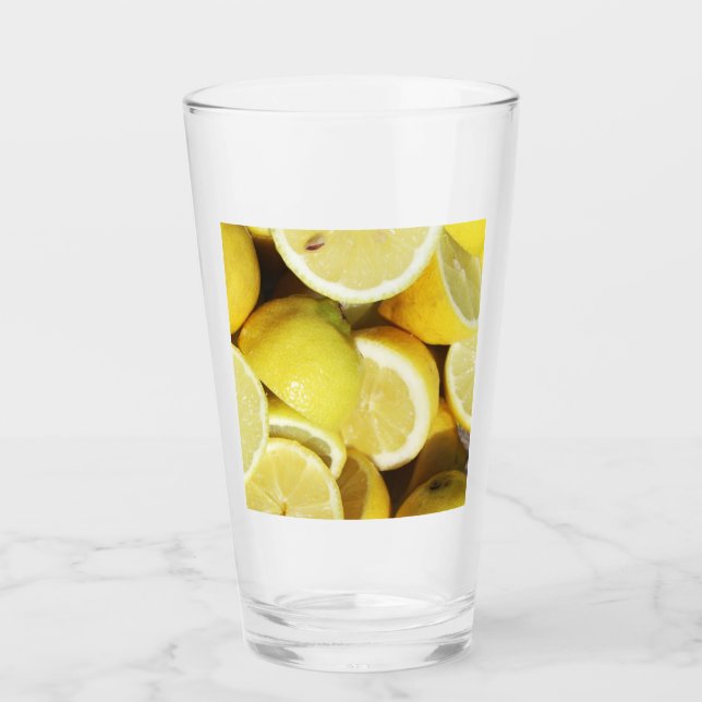 Lemons Yellow Glas (Vorderseite)