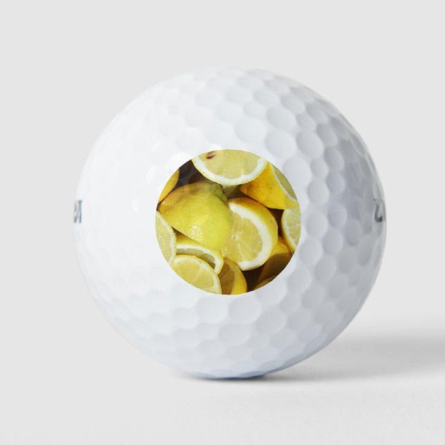 Lemons Yellow Golfball (Vorderseite)