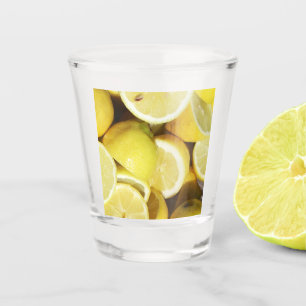 Lemons Yellow Schnapsglas