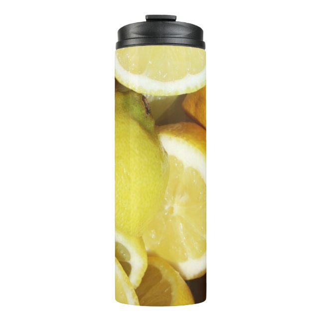 Lemons Yellow Thermosbecher (Vorderseite)