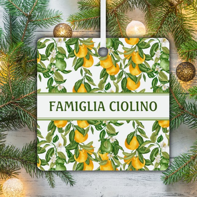 Lemony Lemons Keramik Ornament (Von Creator hochgeladen)