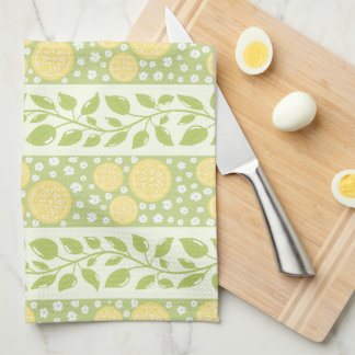 Lemony Vines Kitchen Towel Geschirrtuch