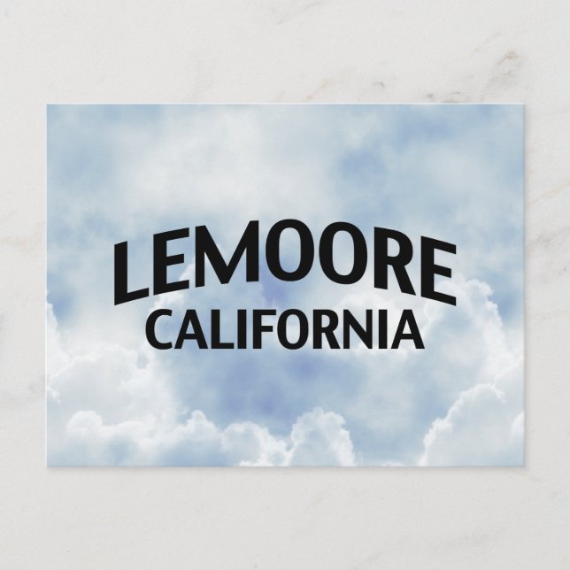 Lemoore California Postkarte (Vorderseite)