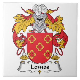 Lemos Familienwappen Fliese