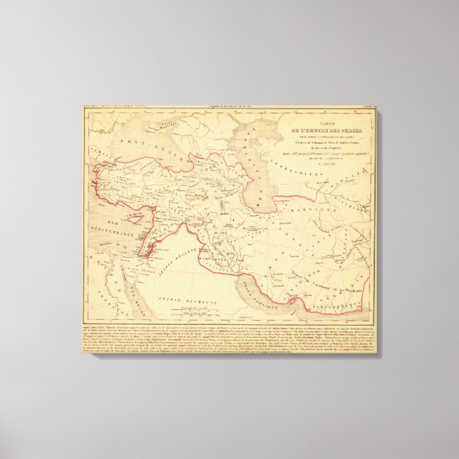 L'Empire des Perses Leinwanddruck (Vorderseite)