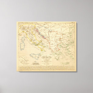 L'Empire Grec, l'Italie, 900 1002 Leinwanddruck