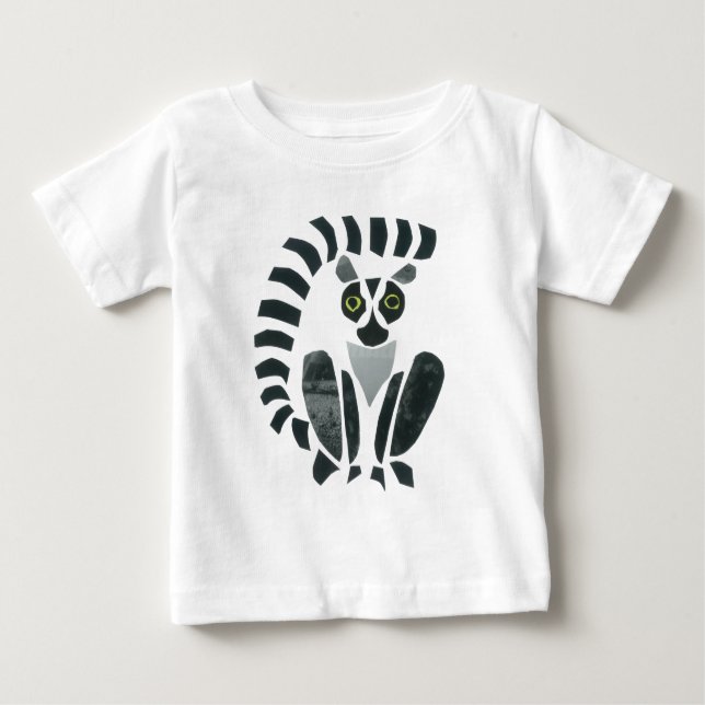 Lemur Baby T-shirt (Vorderseite)