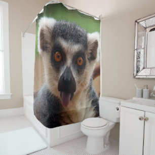 Lemur Duschvorhang