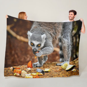 LEMUR FLEECEDECKE