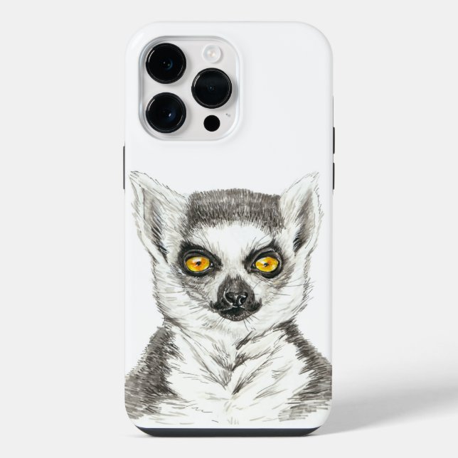 Lemur iPhone Hülle (Rückseite)