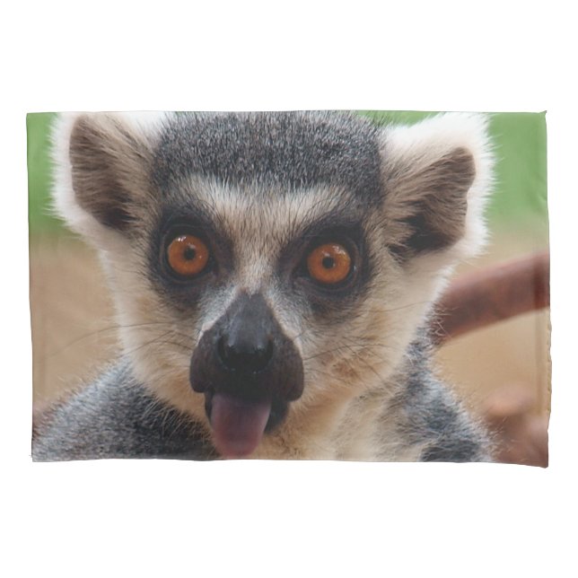 Lemur Kissenbezug (Vorderseite)