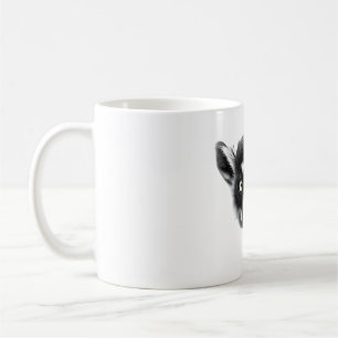Lemur Lover T - Shirt - Realistisches Black & Whit Kaffeetasse