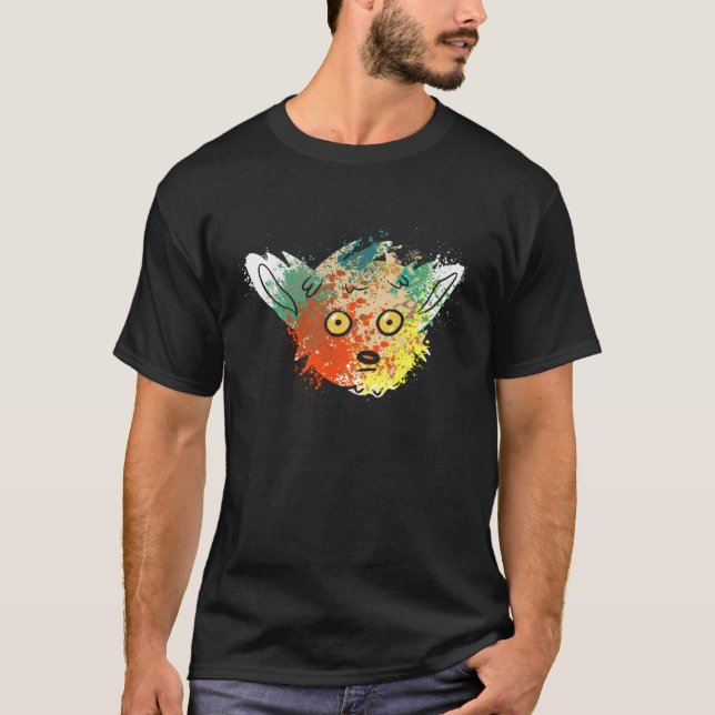 Lemur Madagascar Lemurs T-Shirt (Vorderseite)