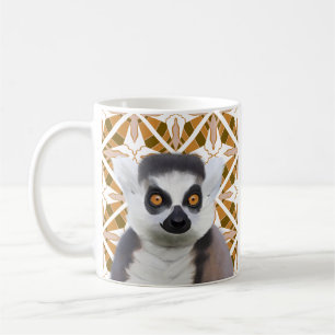 Lemur Madagaskar Wildlife Kaffeetasse