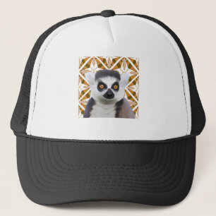 Lemur Madagaskar Wildlife Truckerkappe