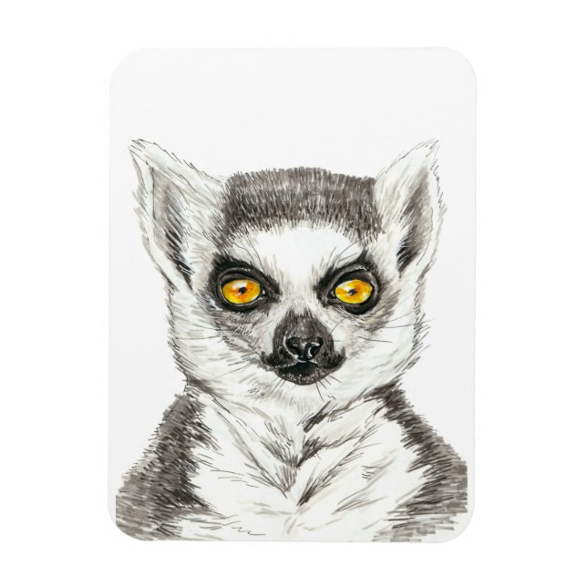 Lemur Magnet (Vertikal)