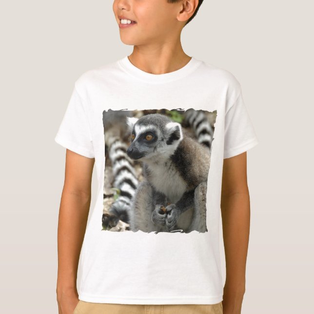 Lemur Monkey Kid's T - Shirt (Vorderseite)